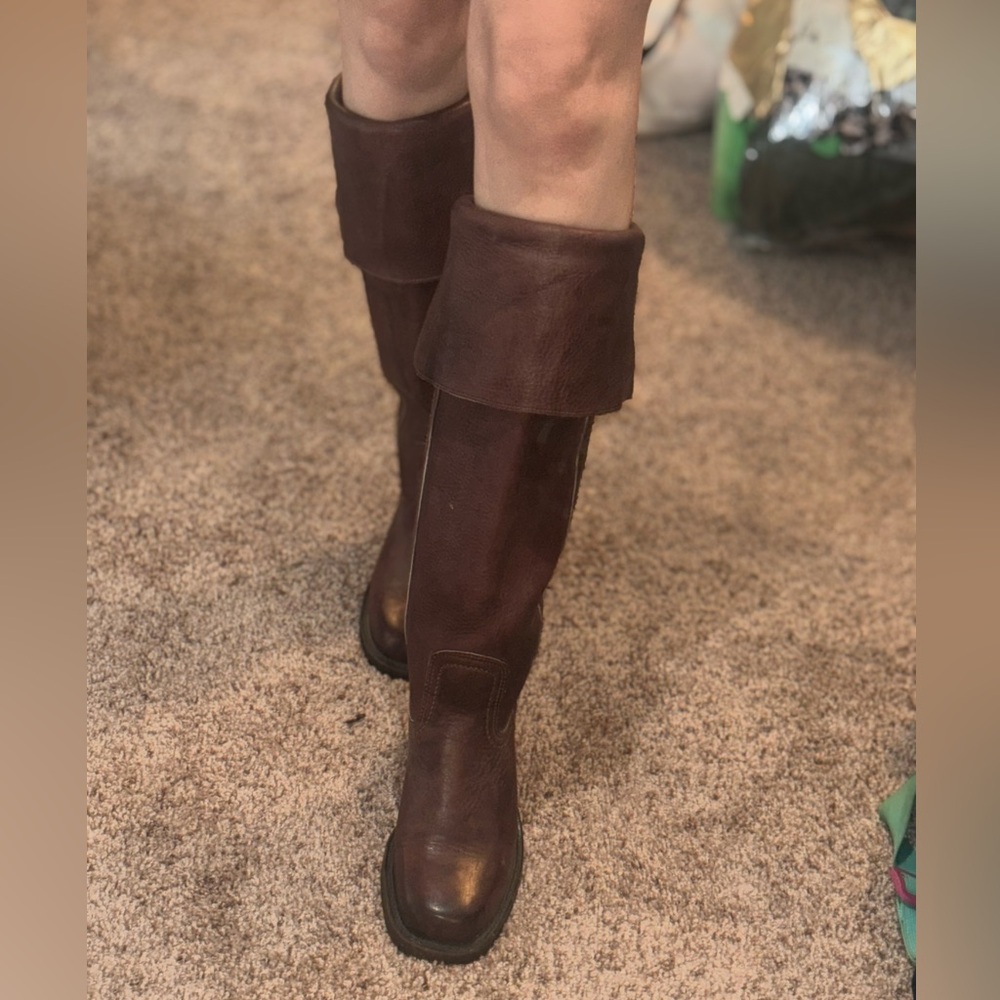 Frye Campus over-the-knee leather boots